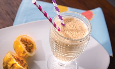 Batido de maracuyá