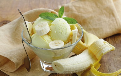 Helado de Banano