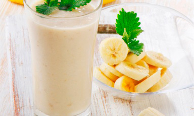 Batido de plátano